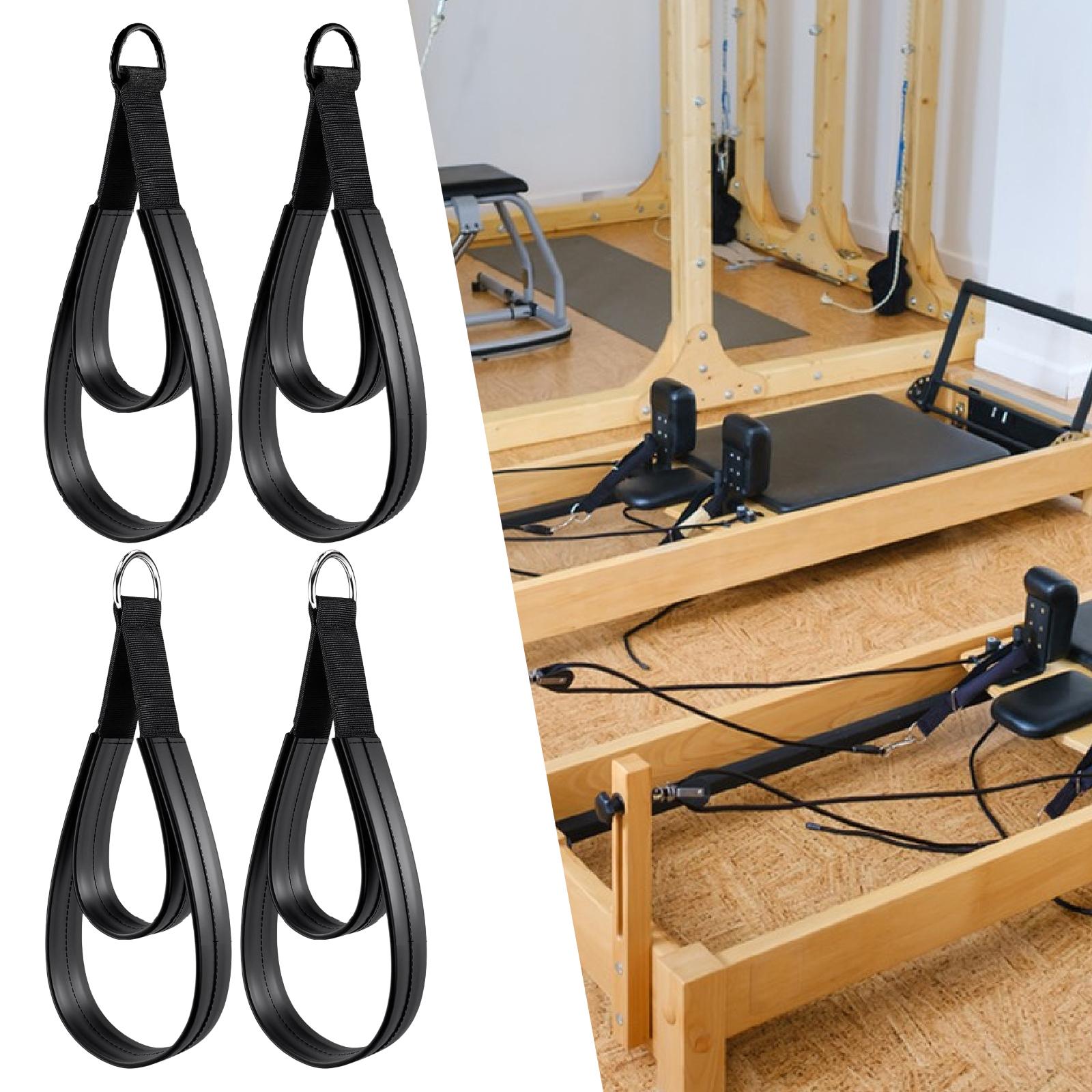 Yoga Fitness Pilates Reformer - 2x D-образные кольца, ремешок с ручкой,