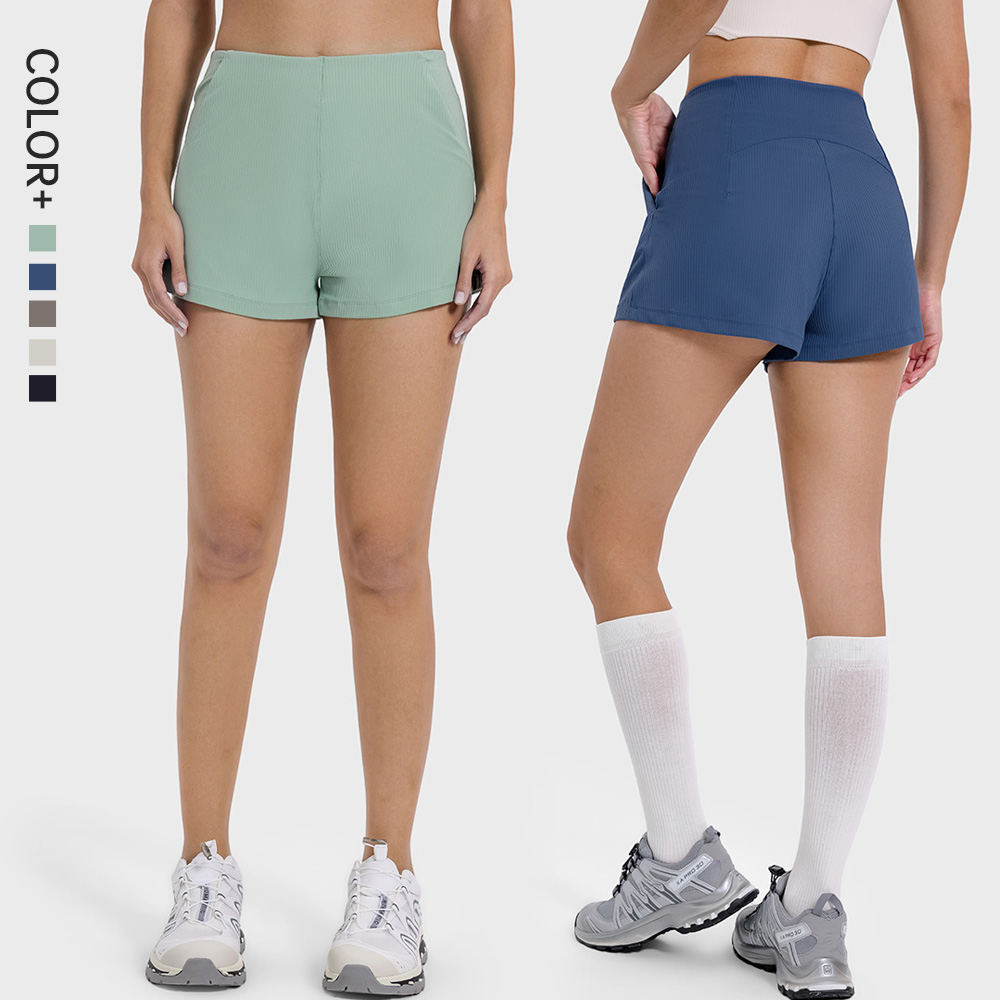 Yoga Fitness Drawing - Новые эластичные удобные дышащие повседневные шорты