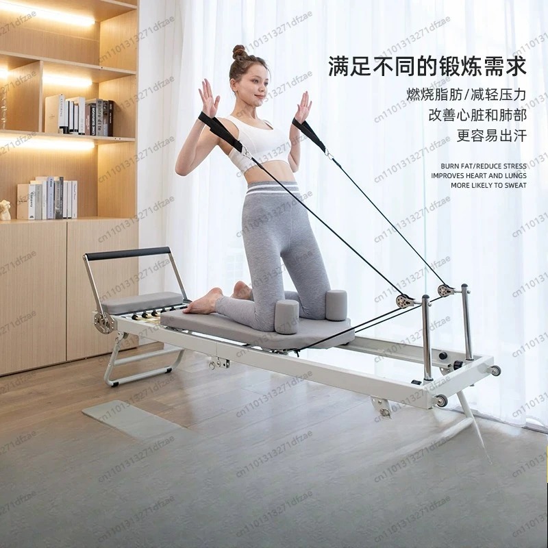 Yoga Fitness Pilates Reformer - Домашний фитнес-тренажер для пилатеса, большая складная