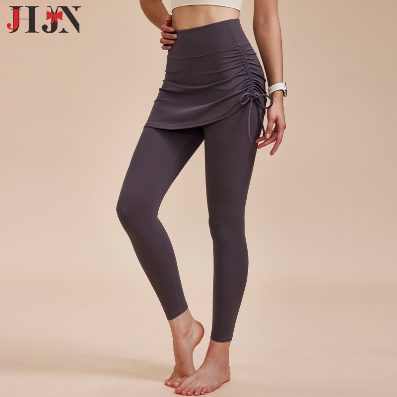 Yoga Fitness Drawing - JHJN спортивные юбки и брюки для