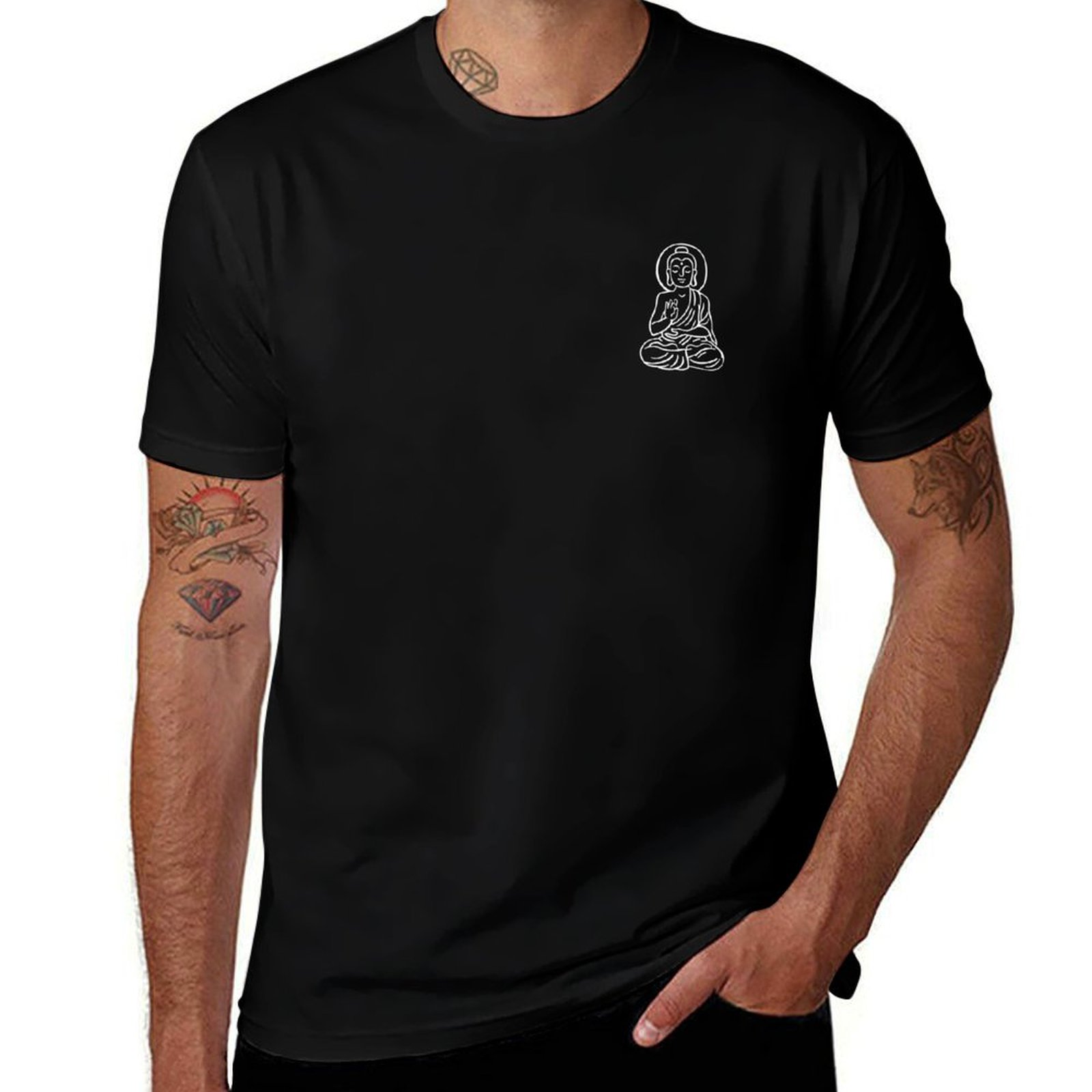 Yoga Fitness Health - Футболка Yoga Zen India Fitness Health,