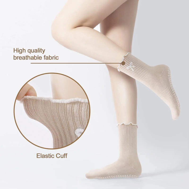 Профессиональные носки для йог – обзор и цена Yoga For Fitness