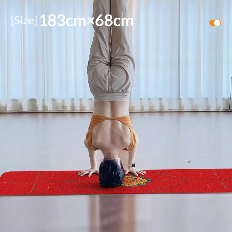 Матовый полиуретановый Коврик  – обзор и цена Thick Yoga Mat