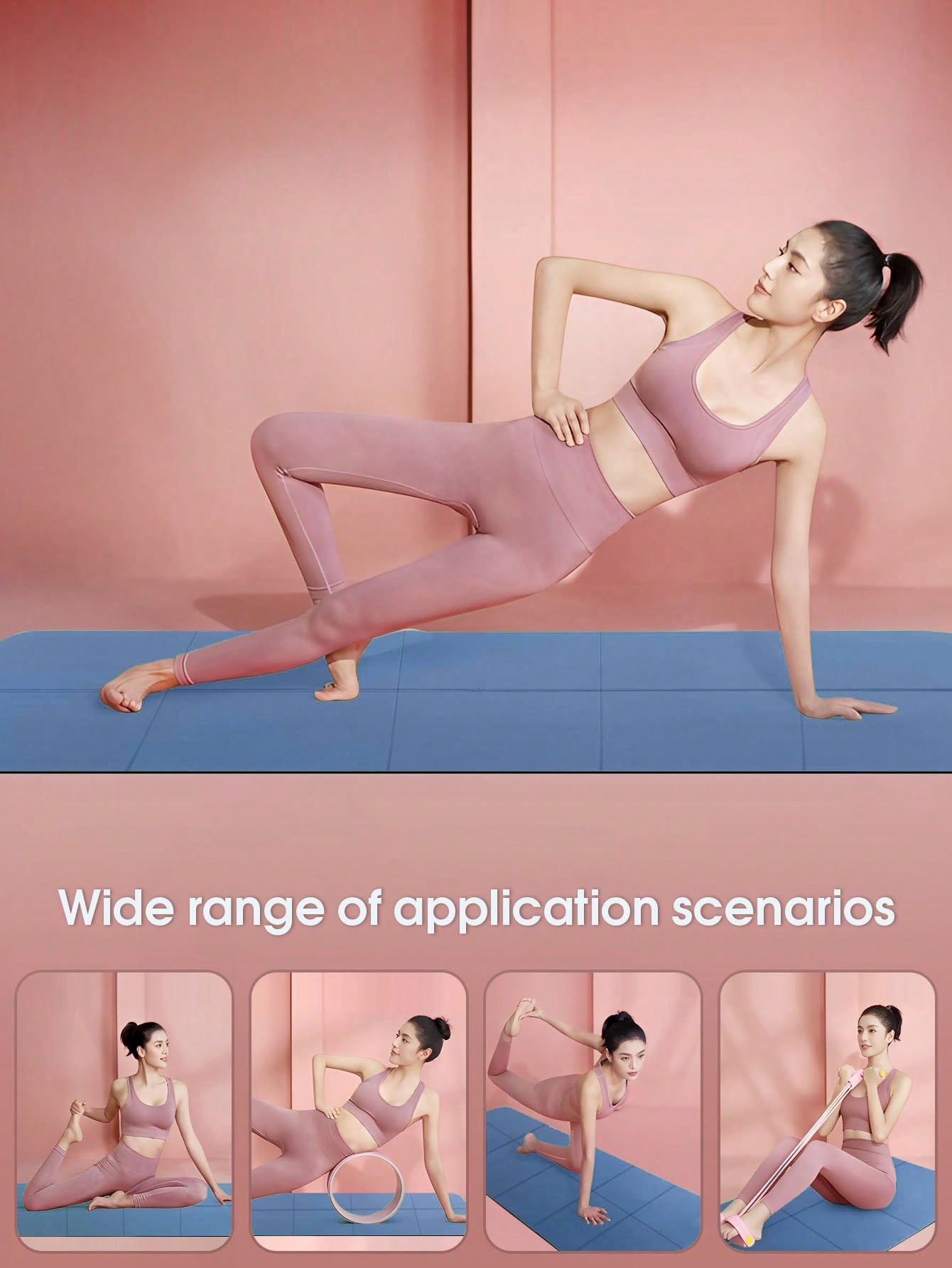 Складной коврик для йоги темно – обзор и цена Thick Yoga Mat