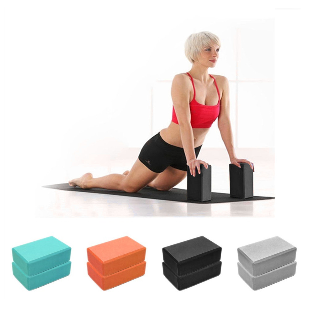 Цветной блок для йоги из ЭВА,  – обзор и цена Yoga Fitness Health